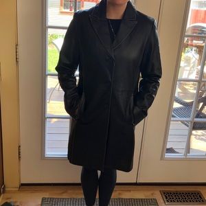 Woman’s colebrook classic leather jacket